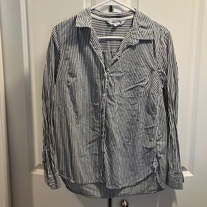 Old Navy striped button down great condition